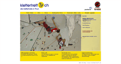 Desktop Screenshot of klettertreff.ch